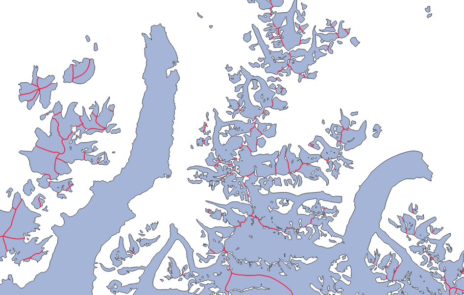 intersects map