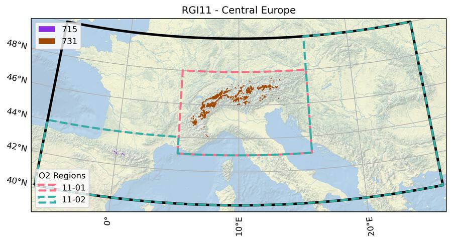 region map