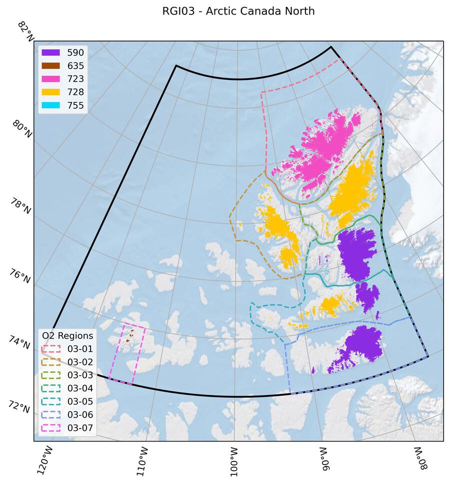 region map